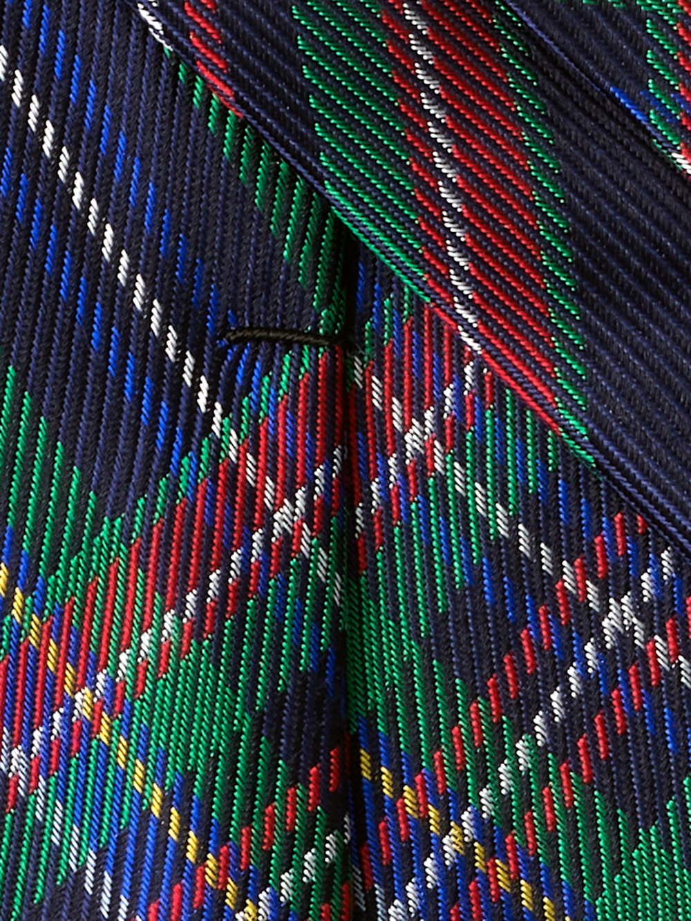 Alternate Image of Tartan Plaid Woven Silk Tie-3