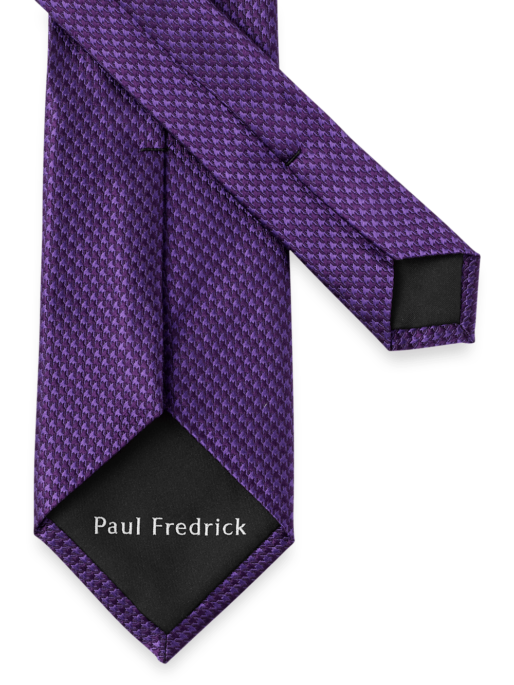 Alternate Image of Houndstooth Woven Silk Tie-2