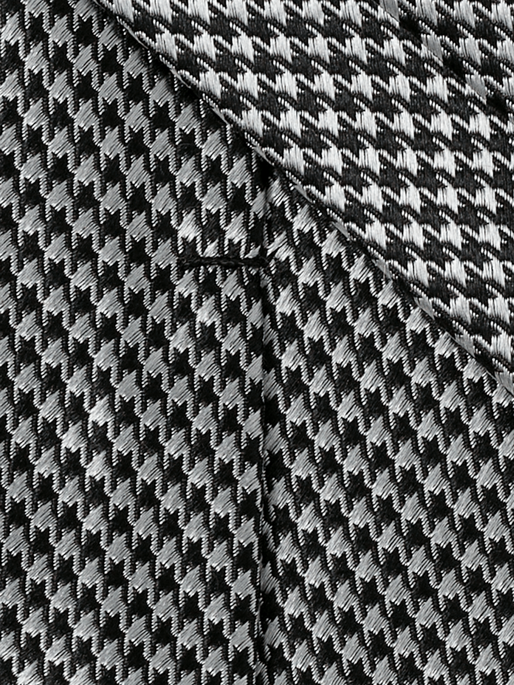 Alternate Image of Houndstooth Woven Silk Tie-3