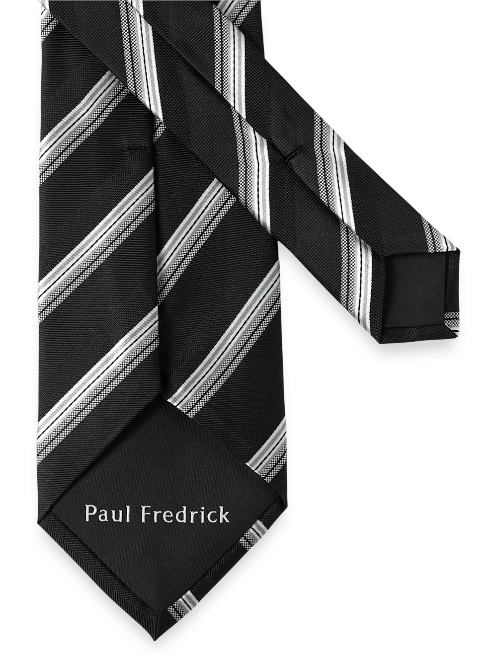 Alternate Image of Stripe Woven Silk Tie-2