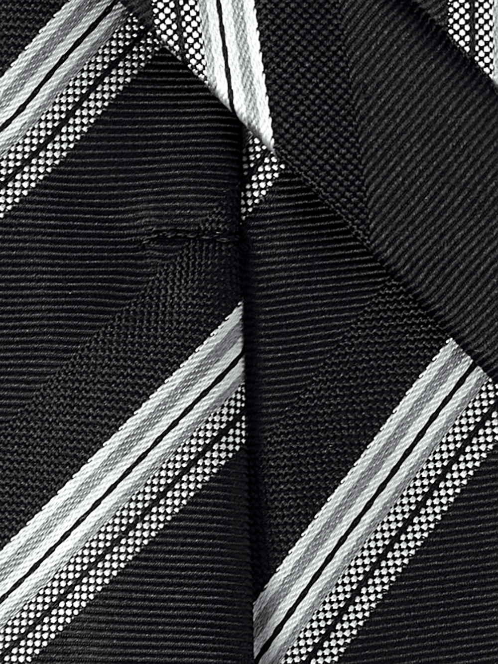 Alternate Image of Stripe Woven Silk Tie-3