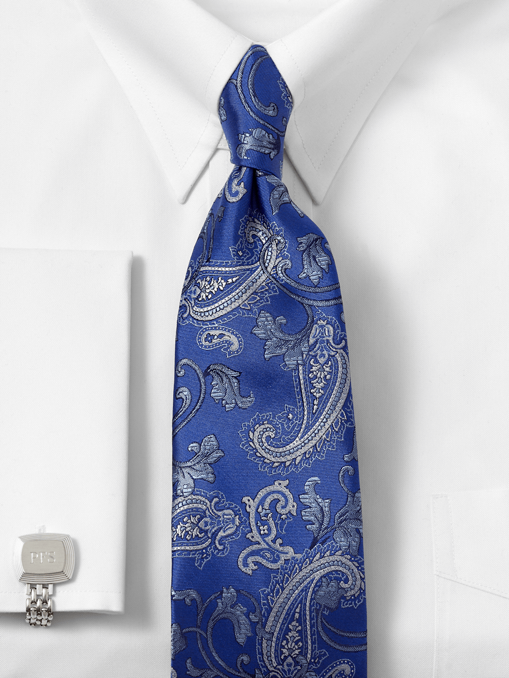 Alternate Image of Paisley Woven Silk Tie-1