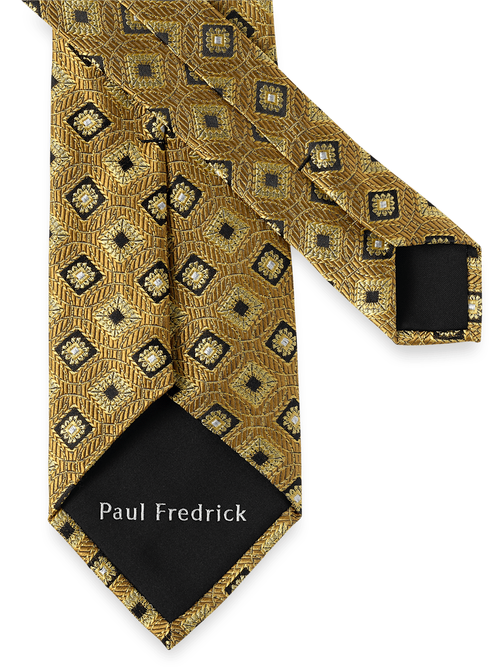 Alternate Image of Medallion Woven Silk Tie-2