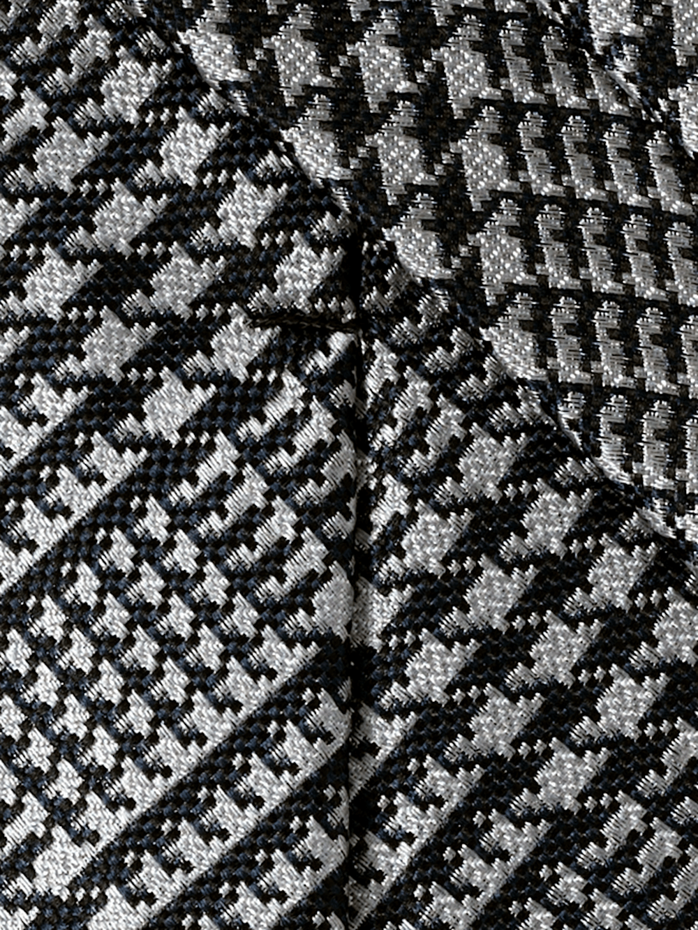 Alternate Image of Houndstooth Woven Silk Tie-3