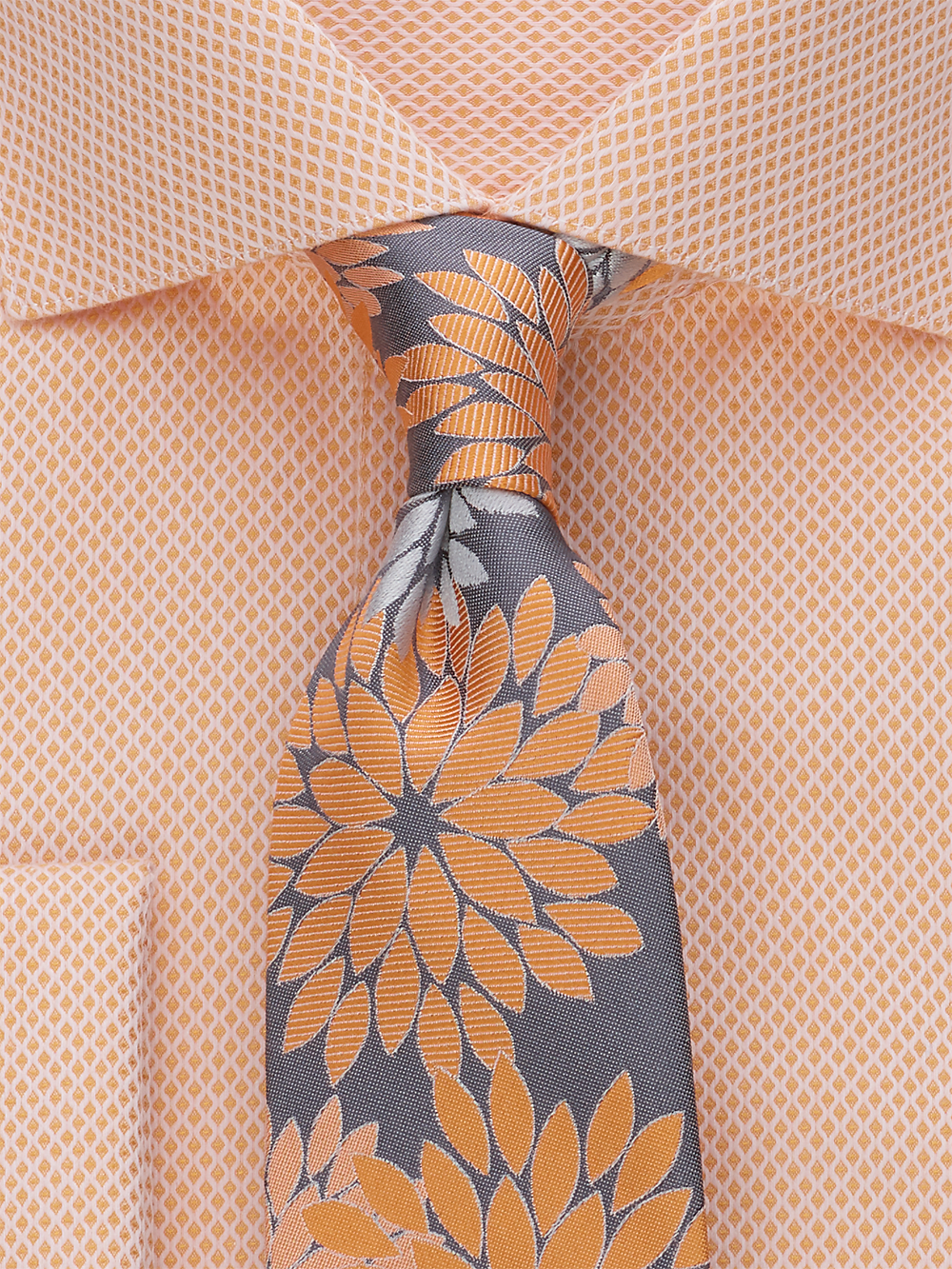 Alternate Image of Floral Silk Tie-1