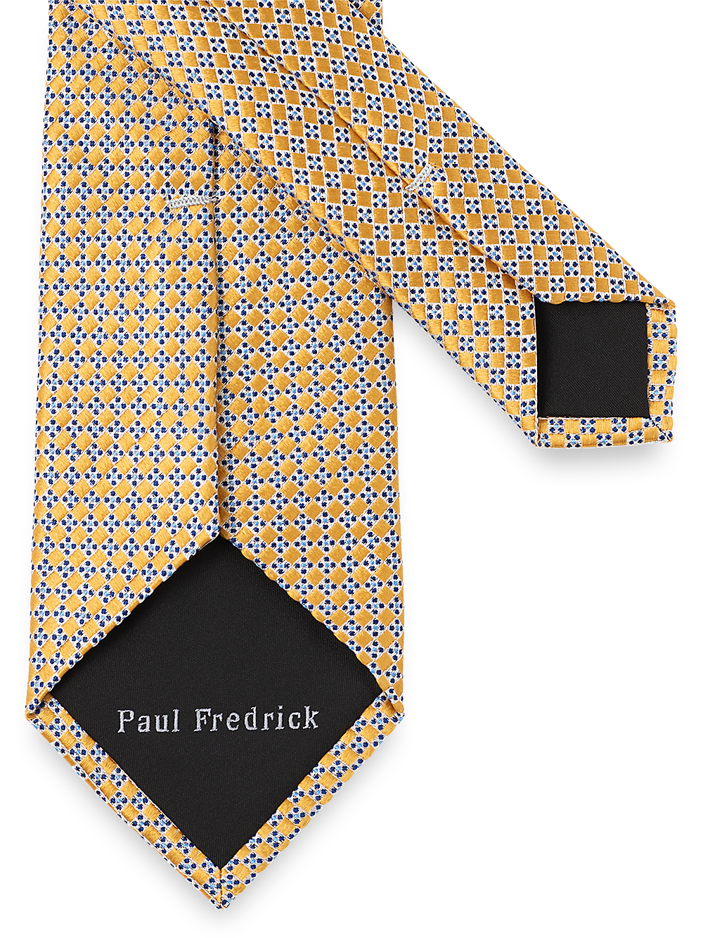 Alternate Image of Geometric Woven Silk Tie-2