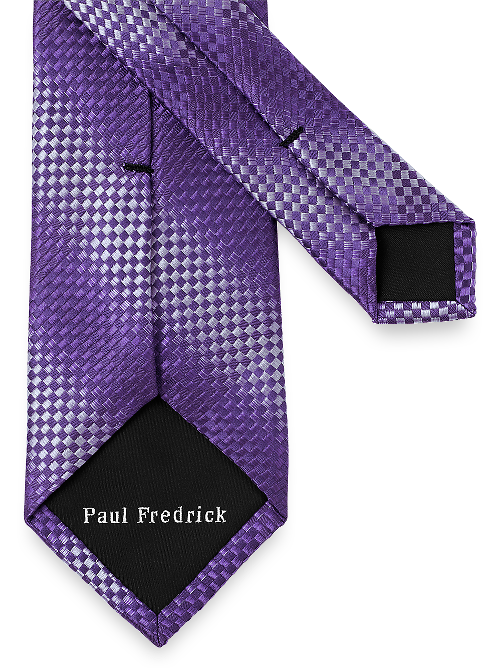 Alternate Image of Geometric Woven Silk Tie-2