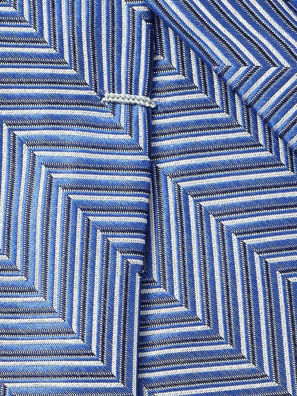 Alternate Image of Herringbone Woven Silk Tie-3