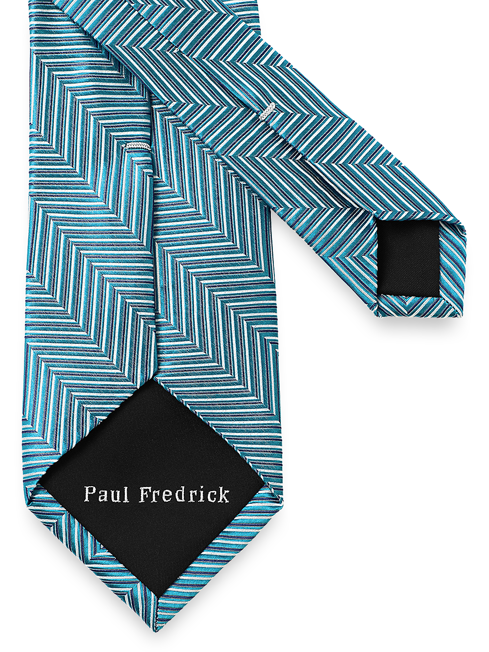 Alternate Image of Herringbone Woven Silk Tie-2