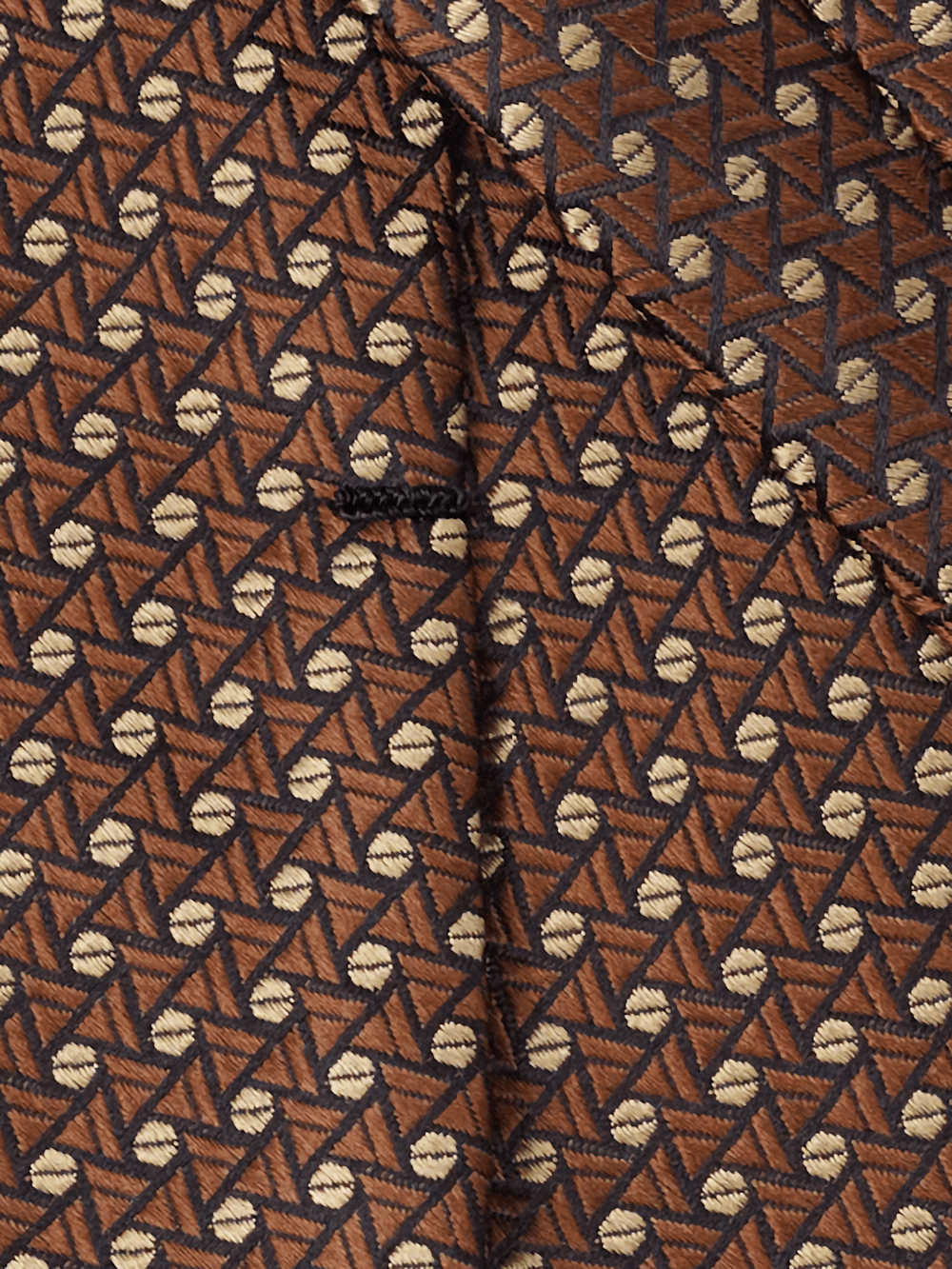 Alternate Image of Geometric Woven Silk Tie-3