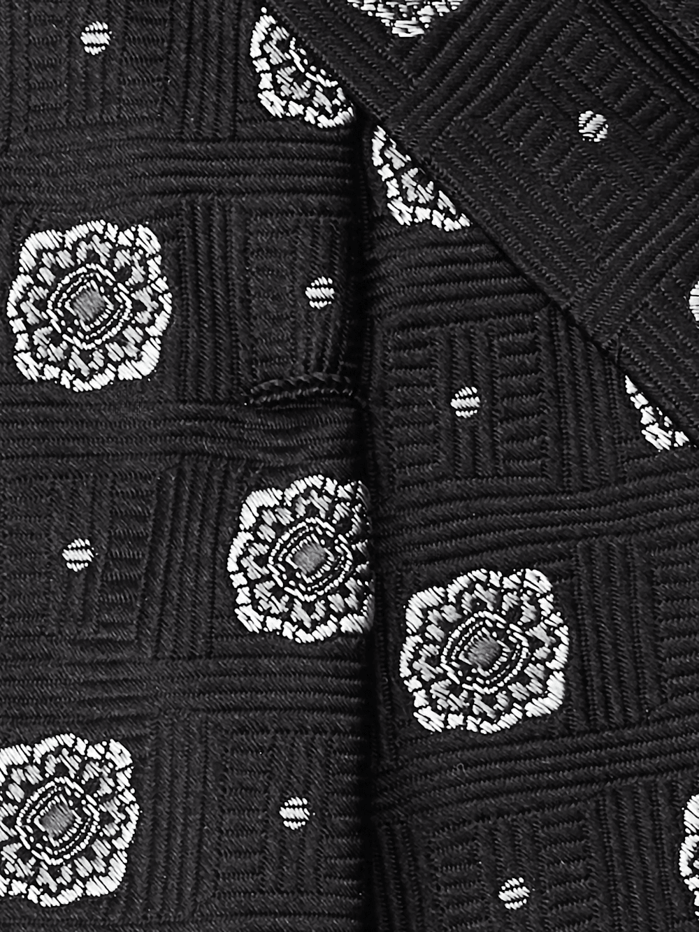 Alternate Image of Medallion Woven Silk Tie-3