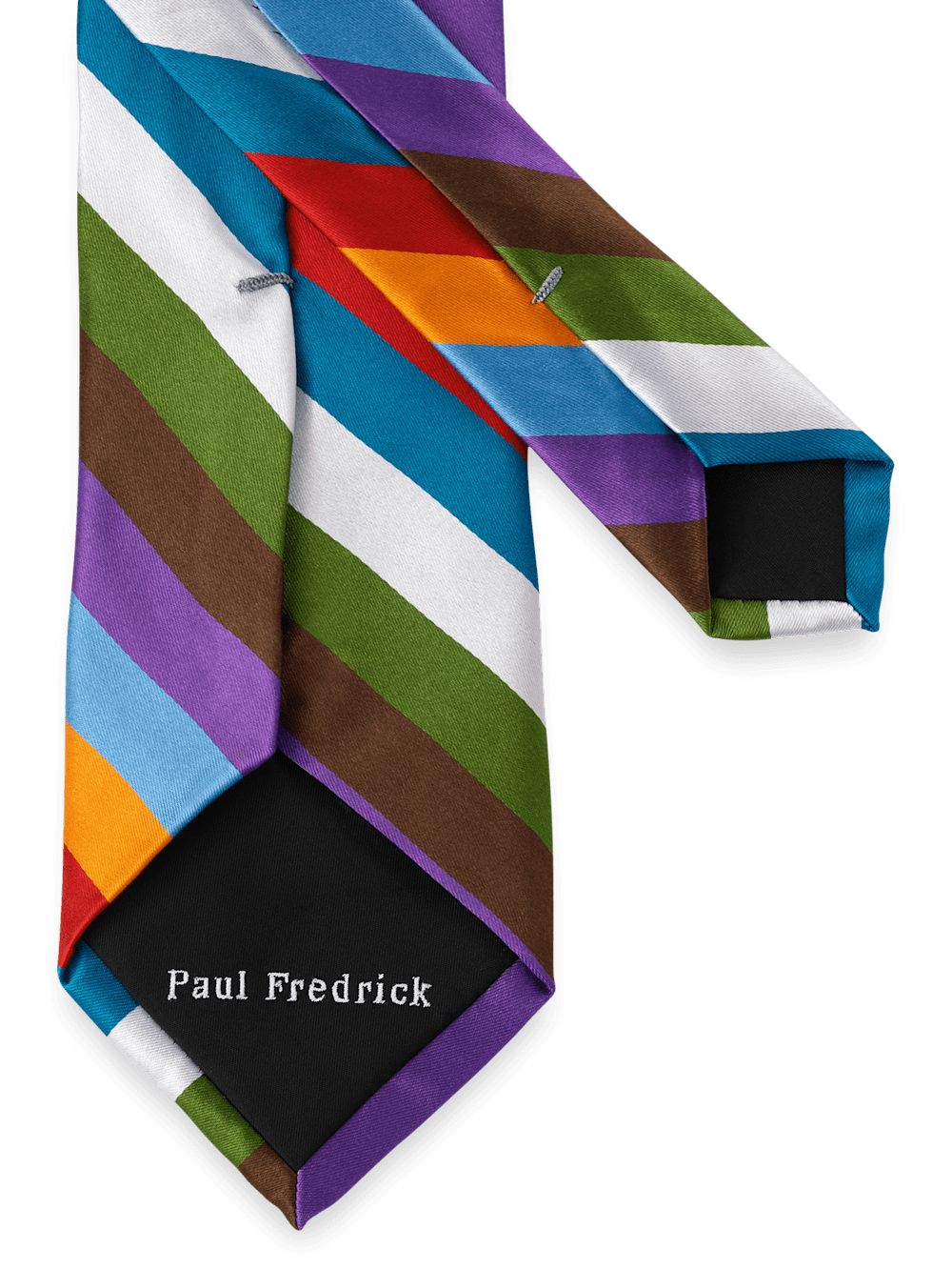 Alternate Image of Stripe Woven Silk Tie-2