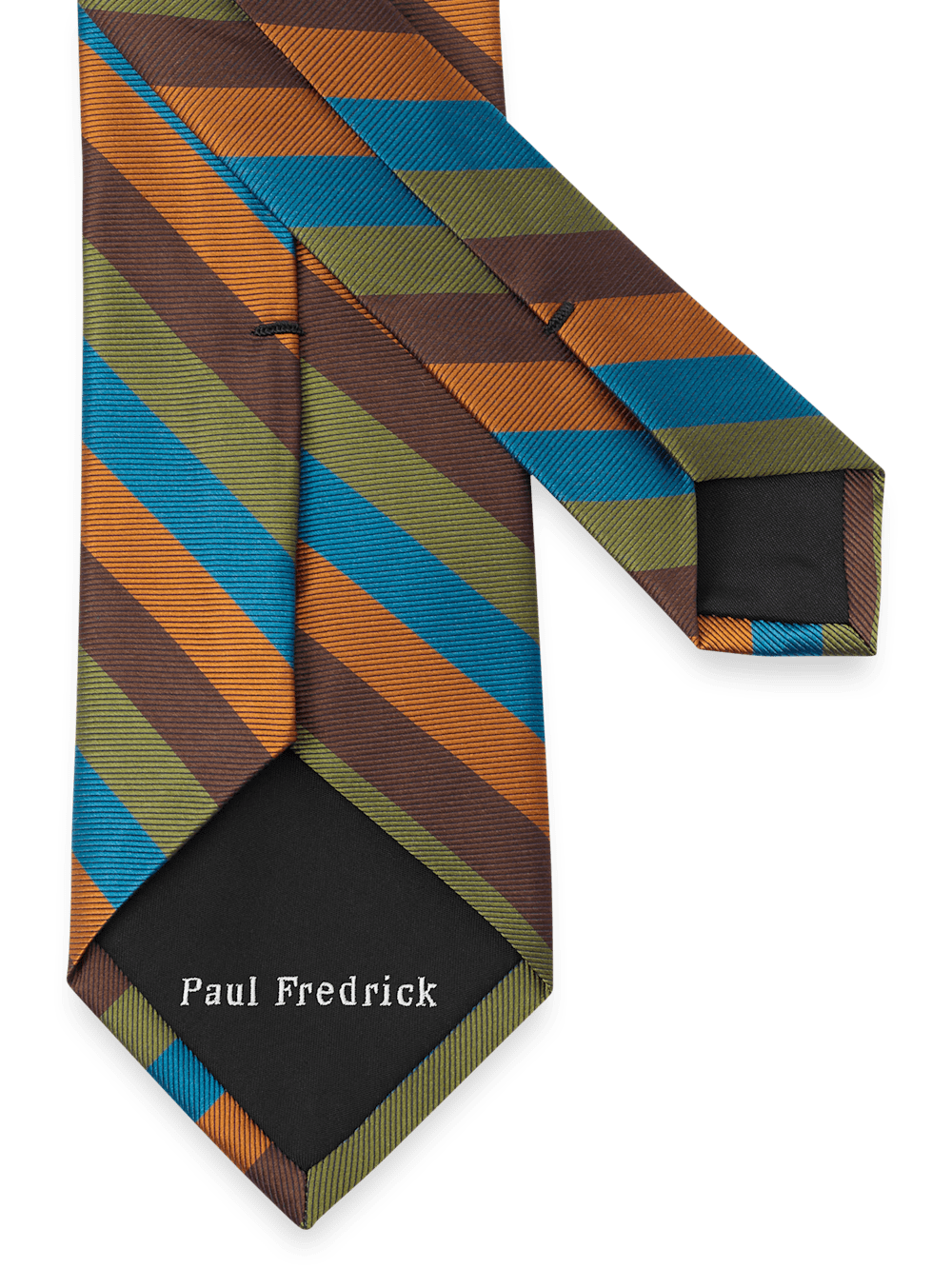 Alternate Image of Stripe Woven Silk Tie-2