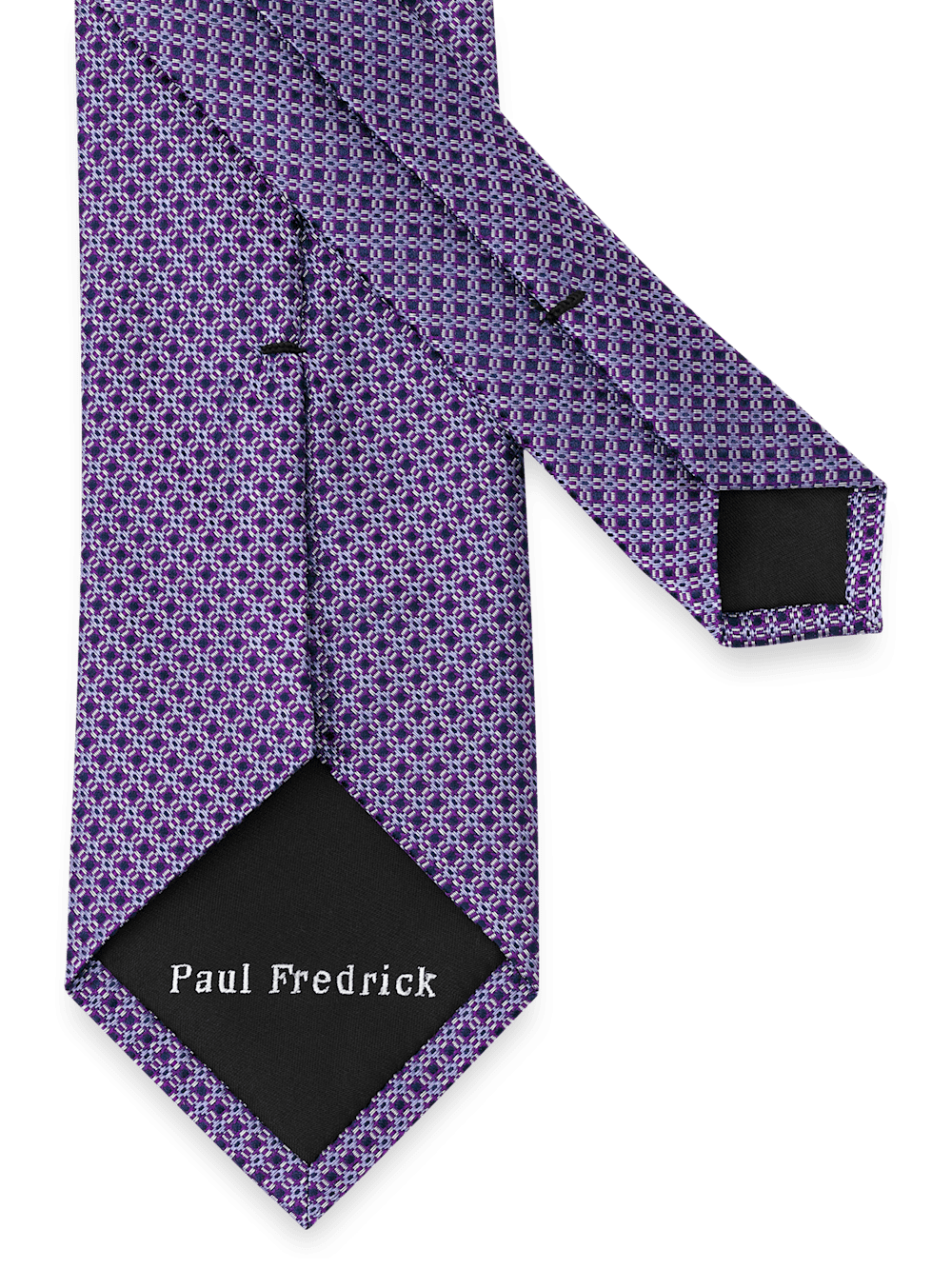 Alternate Image of Grid Woven Silk Tie-2