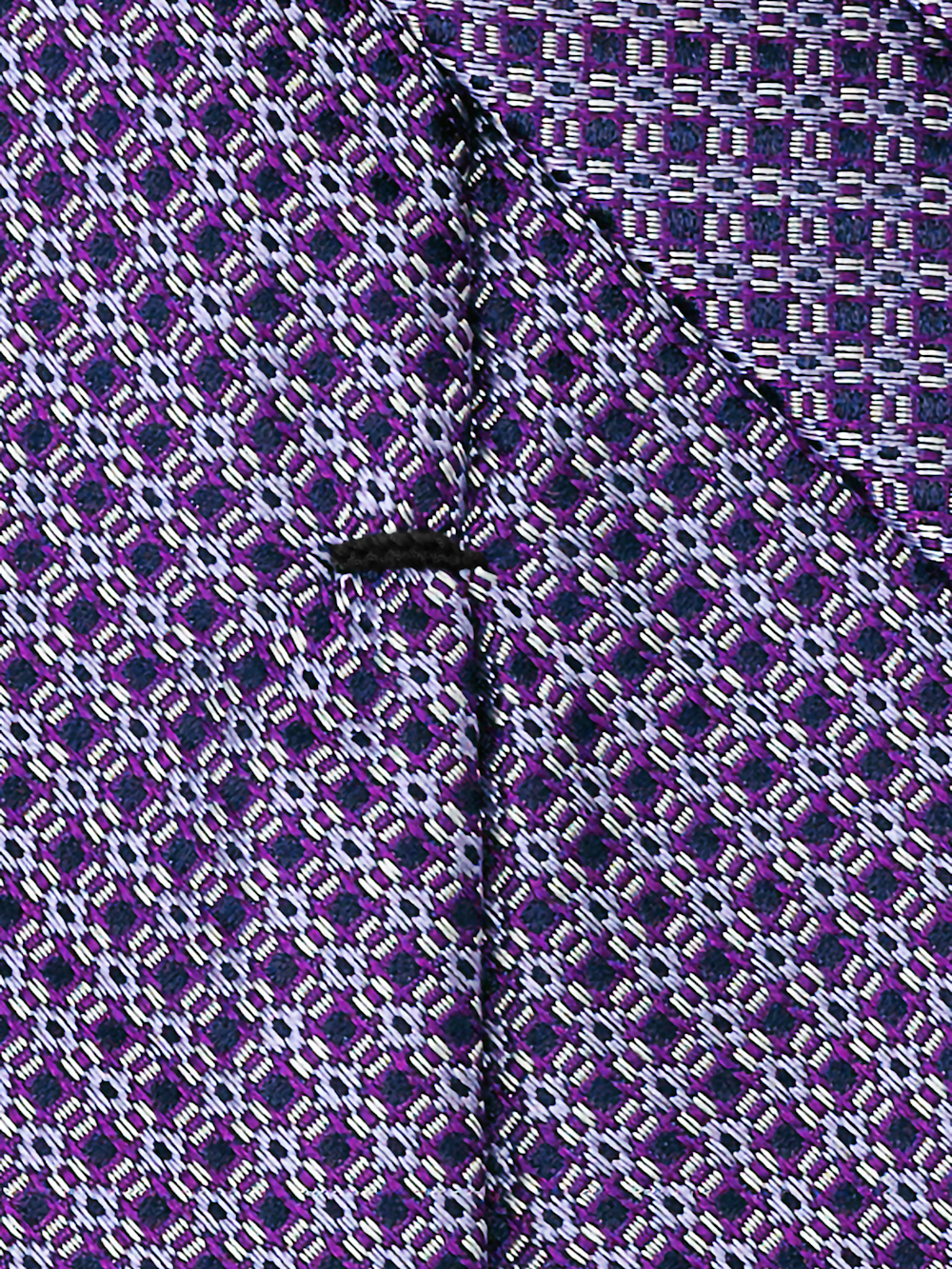 Alternate Image of Grid Woven Silk Tie-3