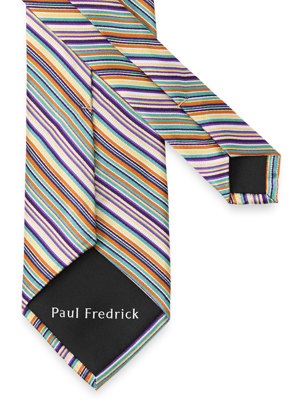 Alternate Image of Stripe Woven Silk Tie-2