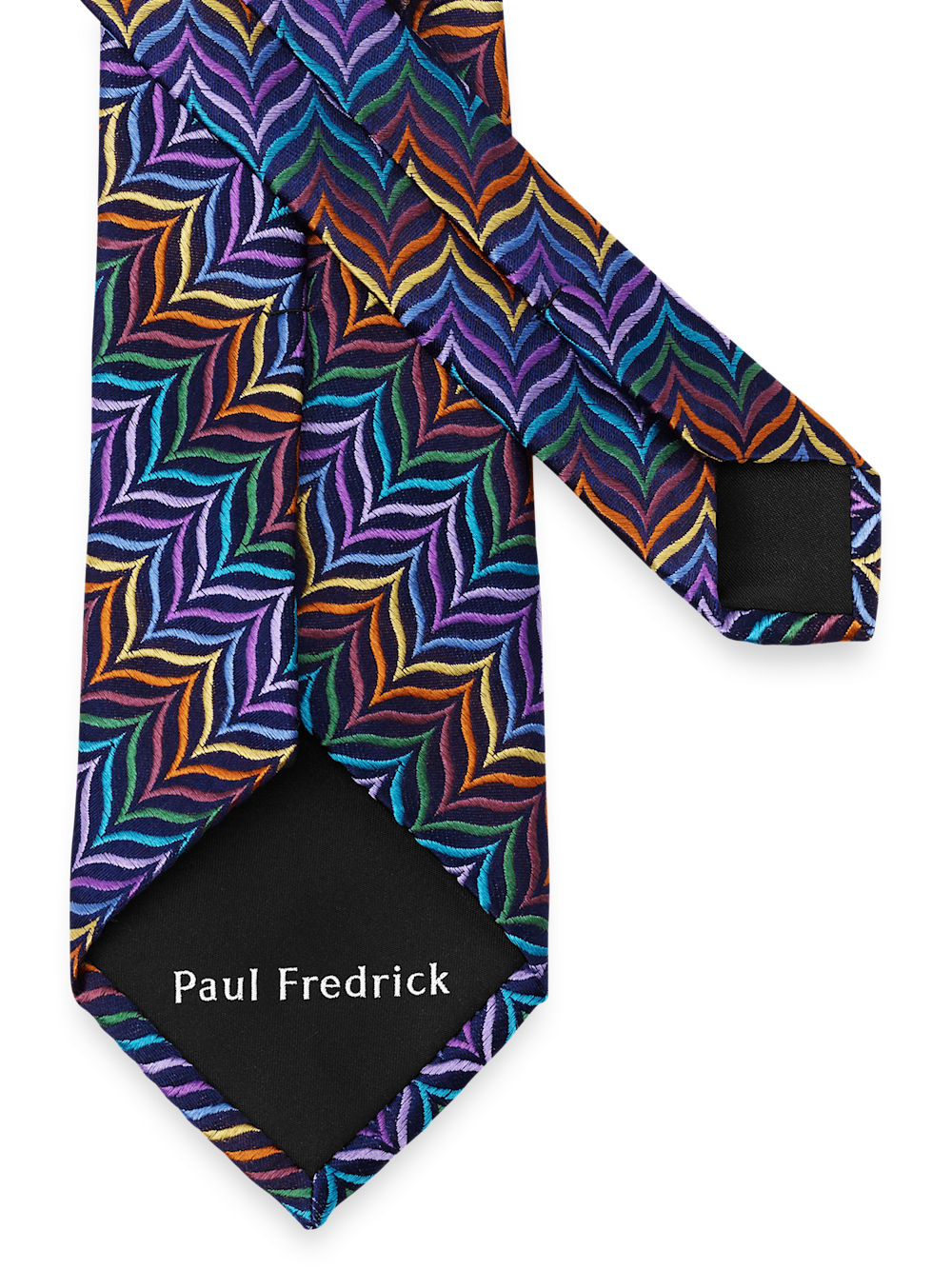 Alternate Image of Herringbone Woven Silk Tie-2