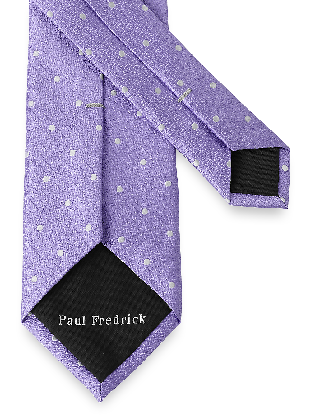 Alternate Image of Dot Woven Silk Tie-2