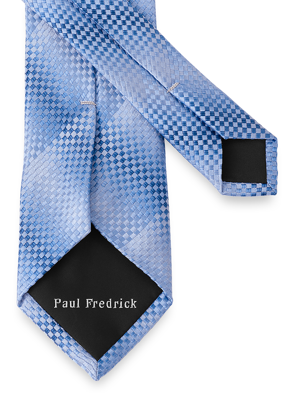 Alternate Image of Geometric Woven Silk Tie-2