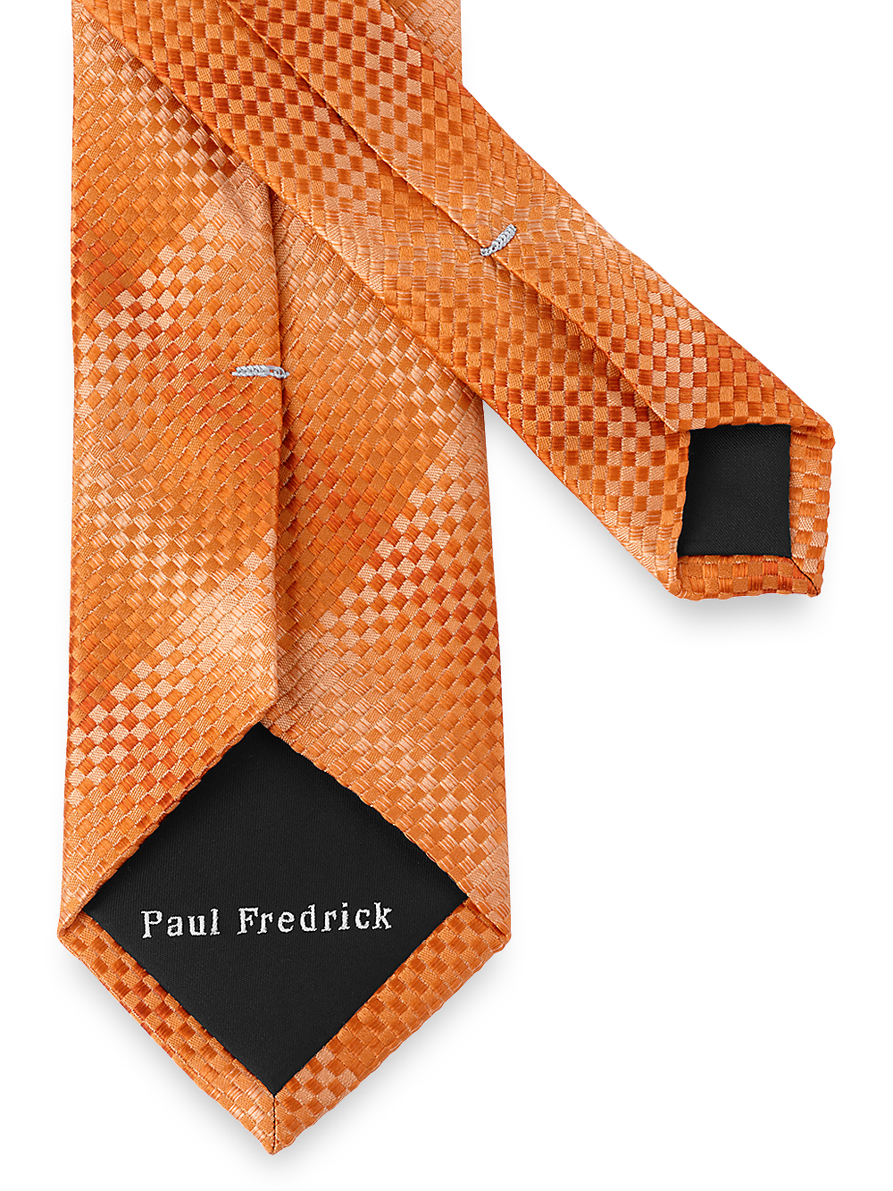 Alternate Image of Geometric Woven Silk Tie-2