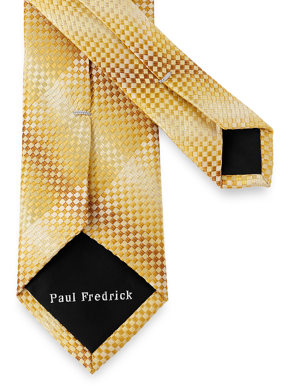 Alternate Image of Geometric Woven Silk Tie-2