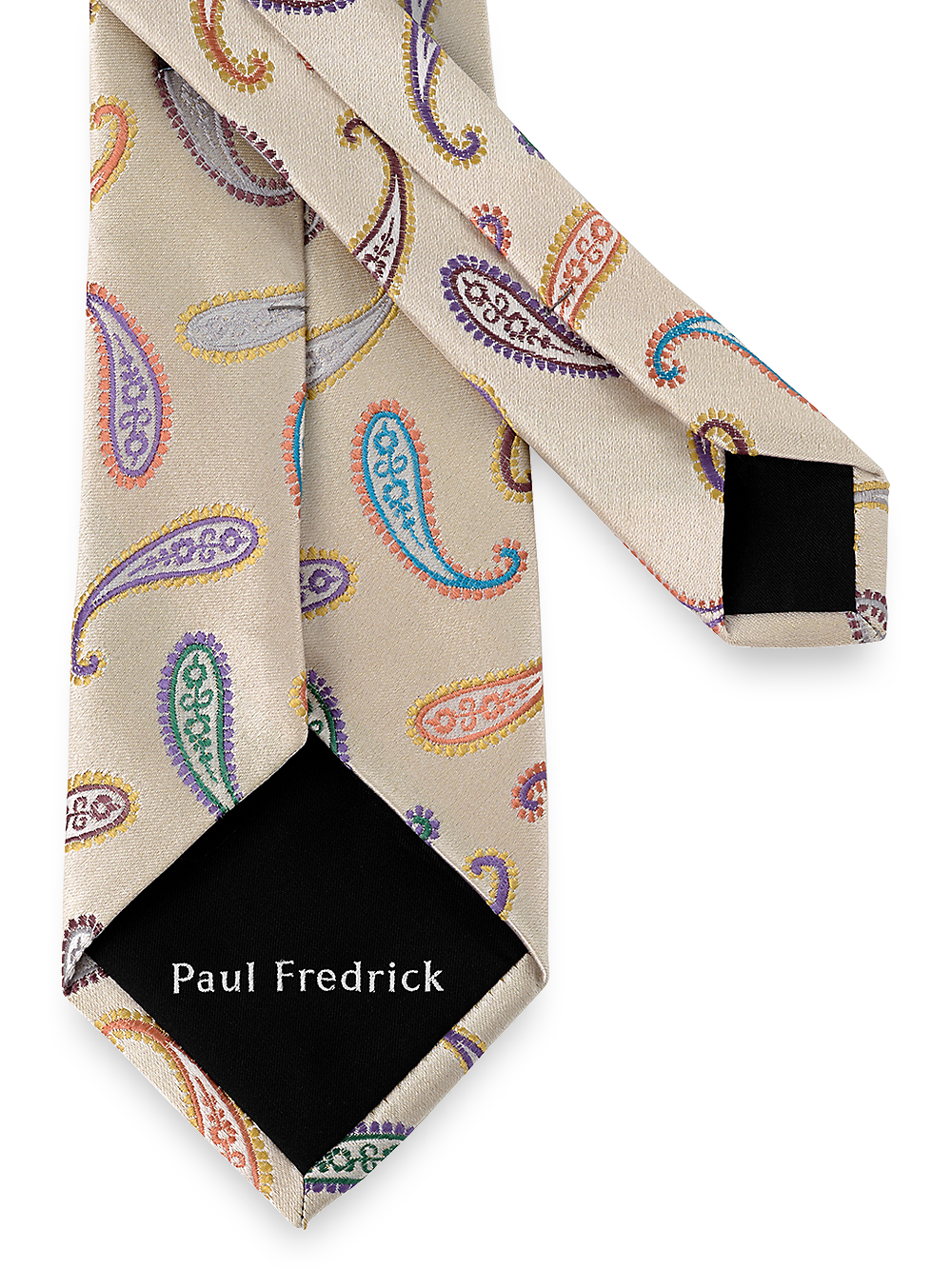 Alternate Image of Paisley Woven Silk Tie-2