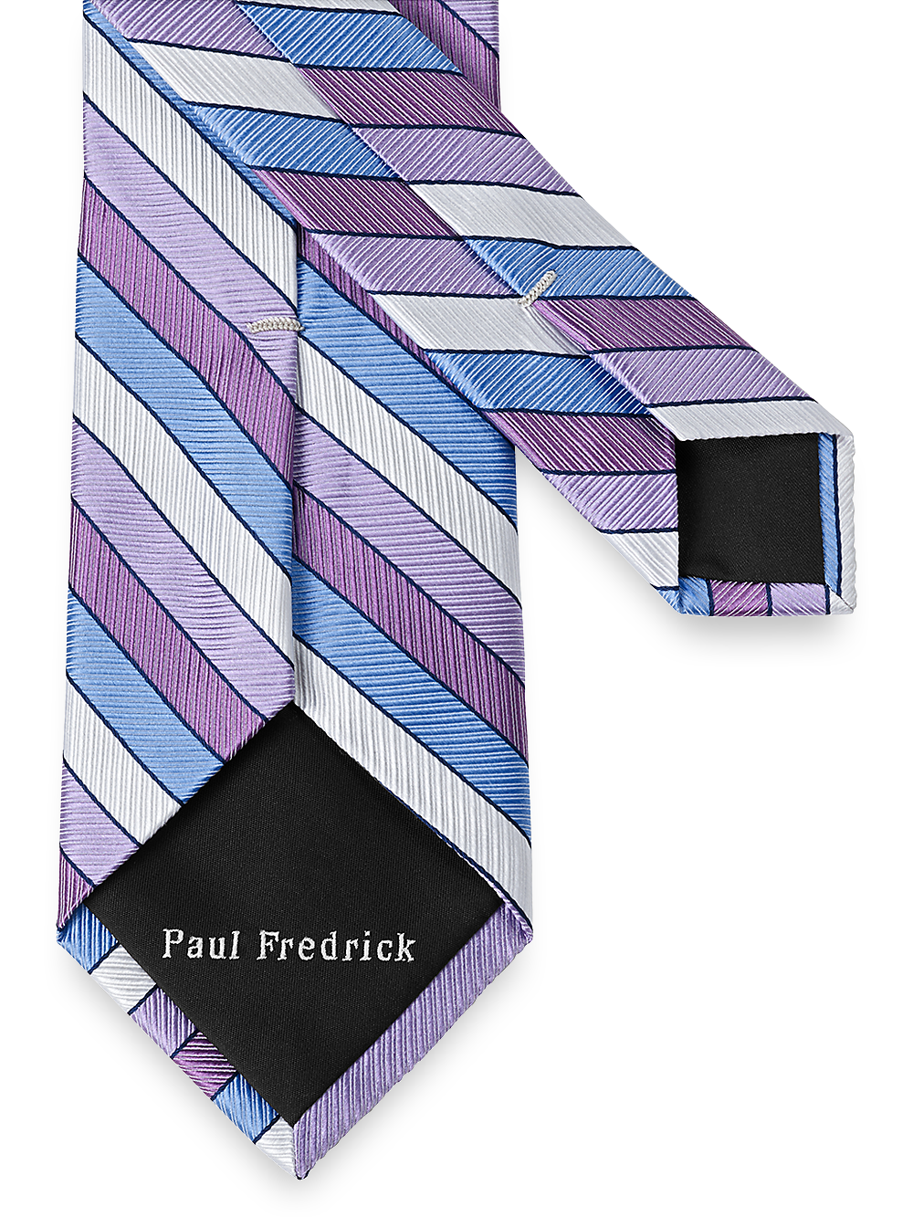 Alternate Image of Stripe Woven Silk Tie-2