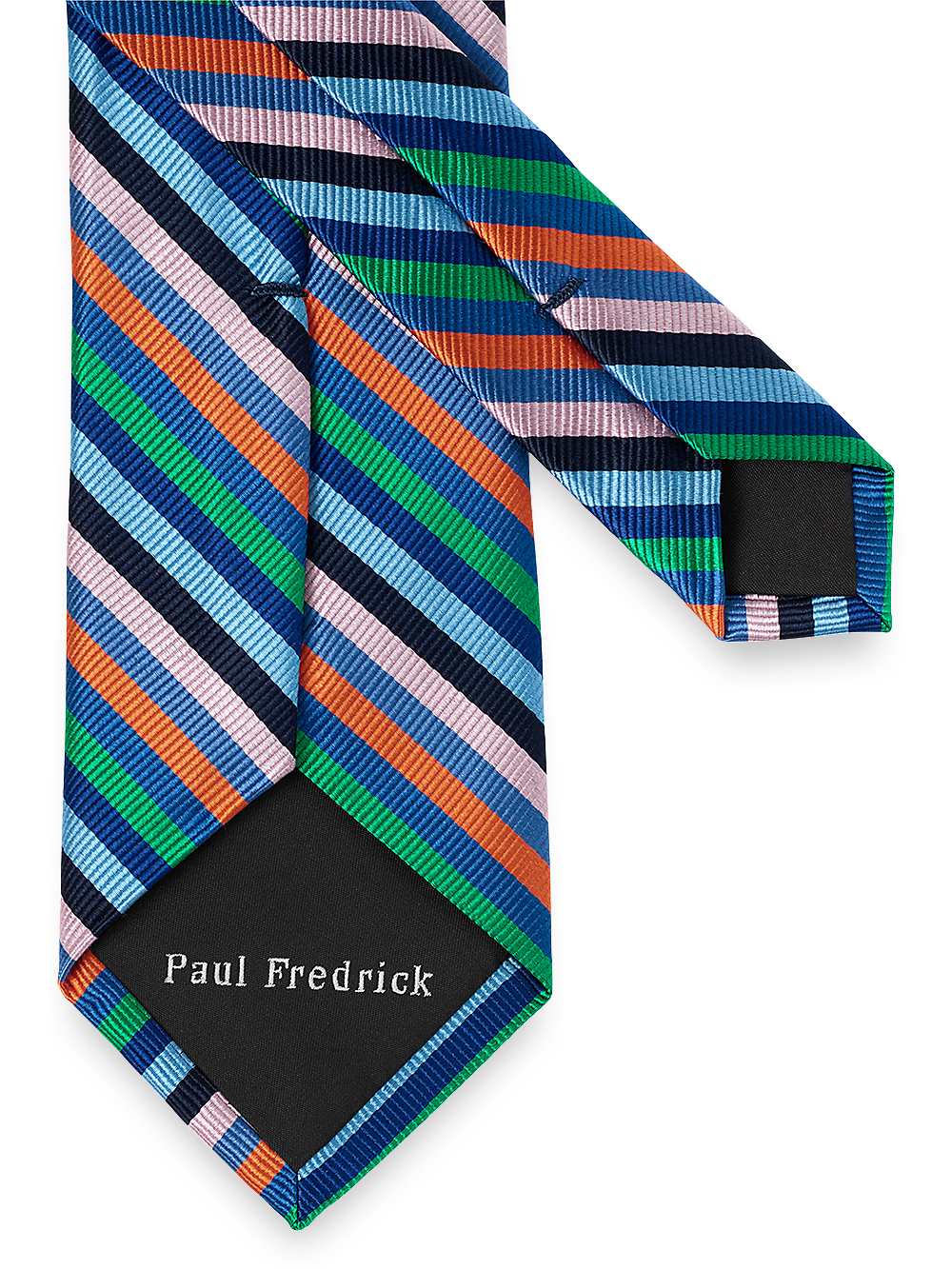 Alternate Image of Stripe Woven Silk Tie-2