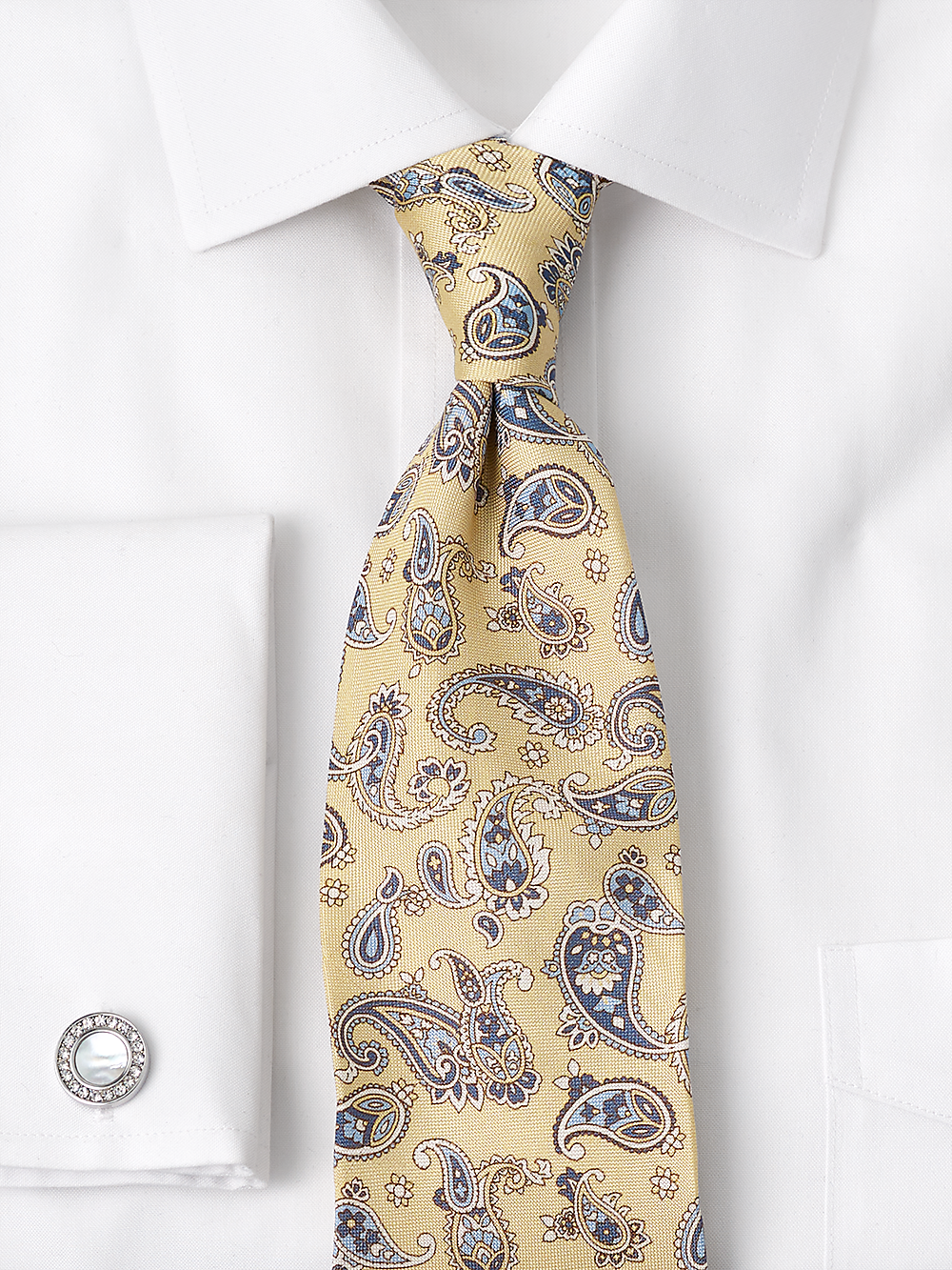 Alternate Image of Paisley Woven Silk Tie-1