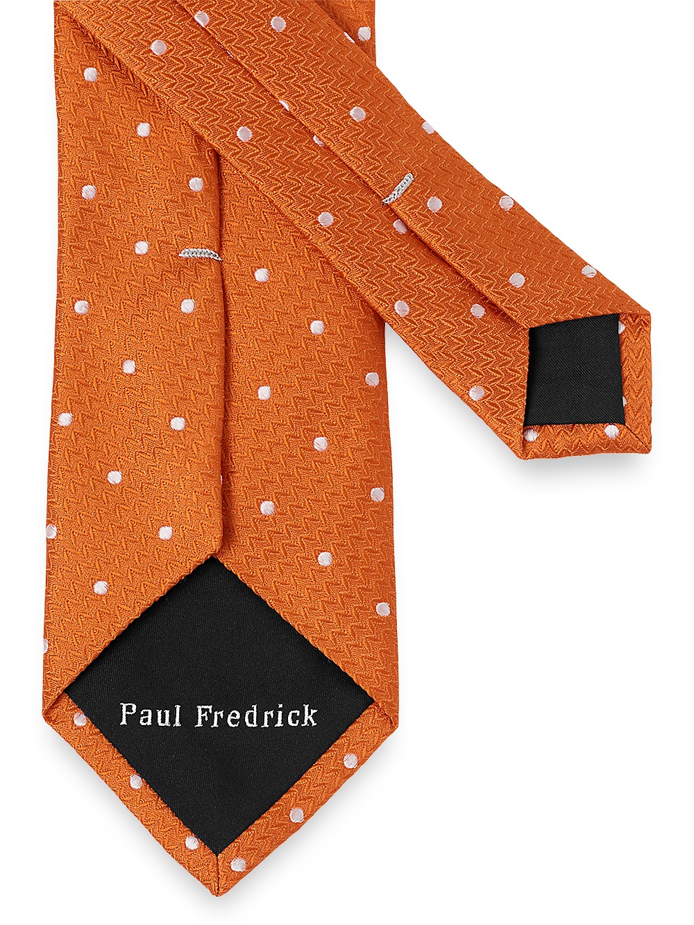 Alternate Image of Dot Woven Silk Tie-2