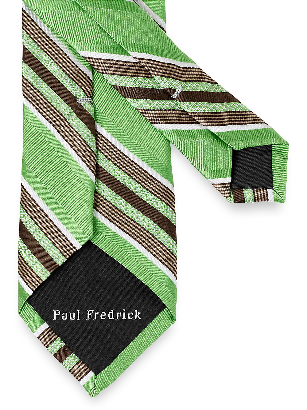 Alternate Image of Stripe Woven Silk Tie-2