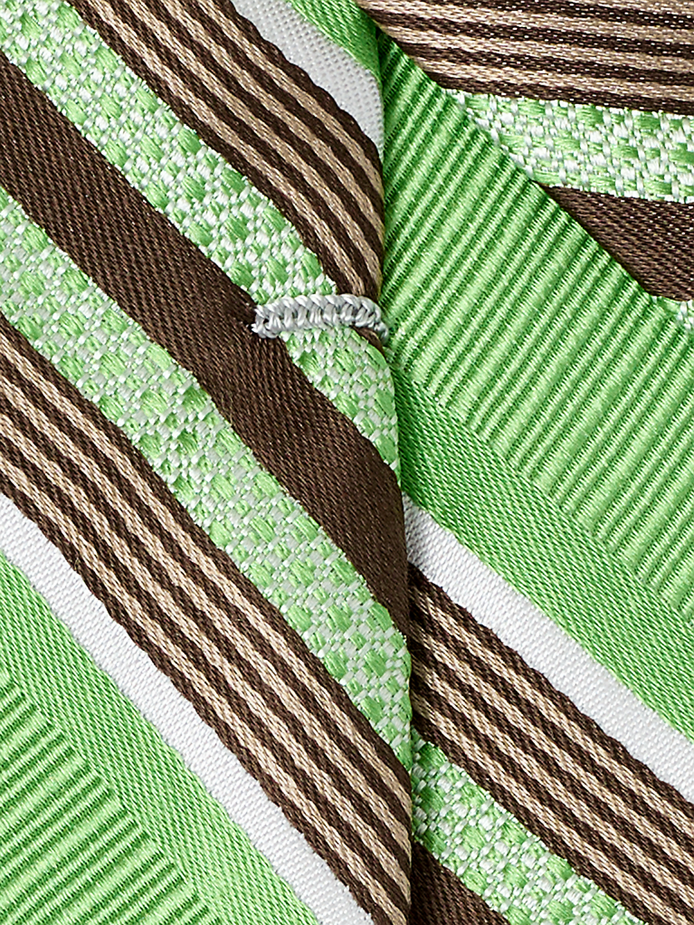 Alternate Image of Stripe Woven Silk Tie-3