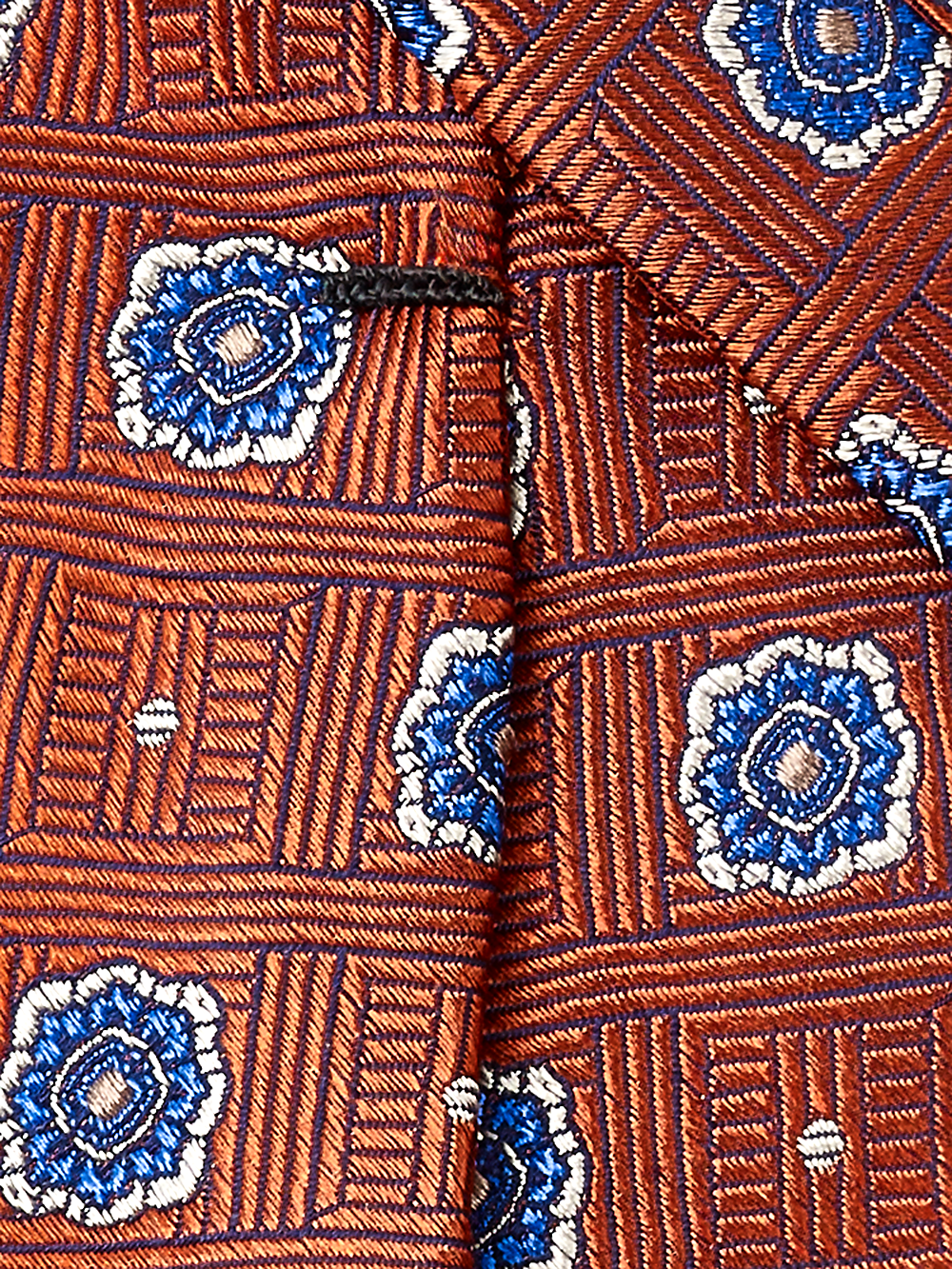 Alternate Image of Medallion Woven Silk Tie-3