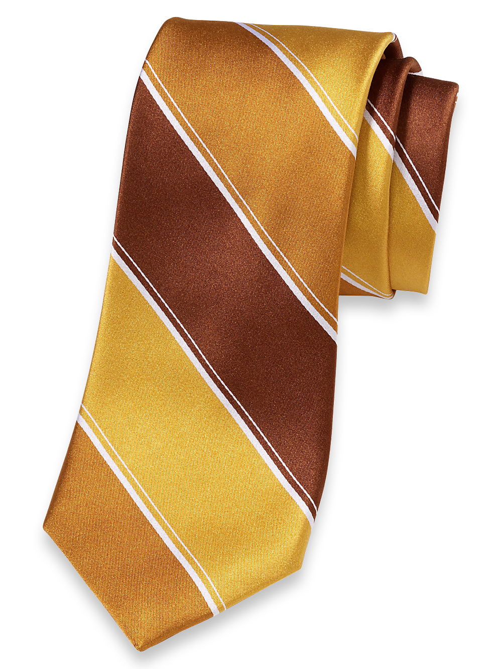 Product Image of Stripe Woven Silk Tie-1