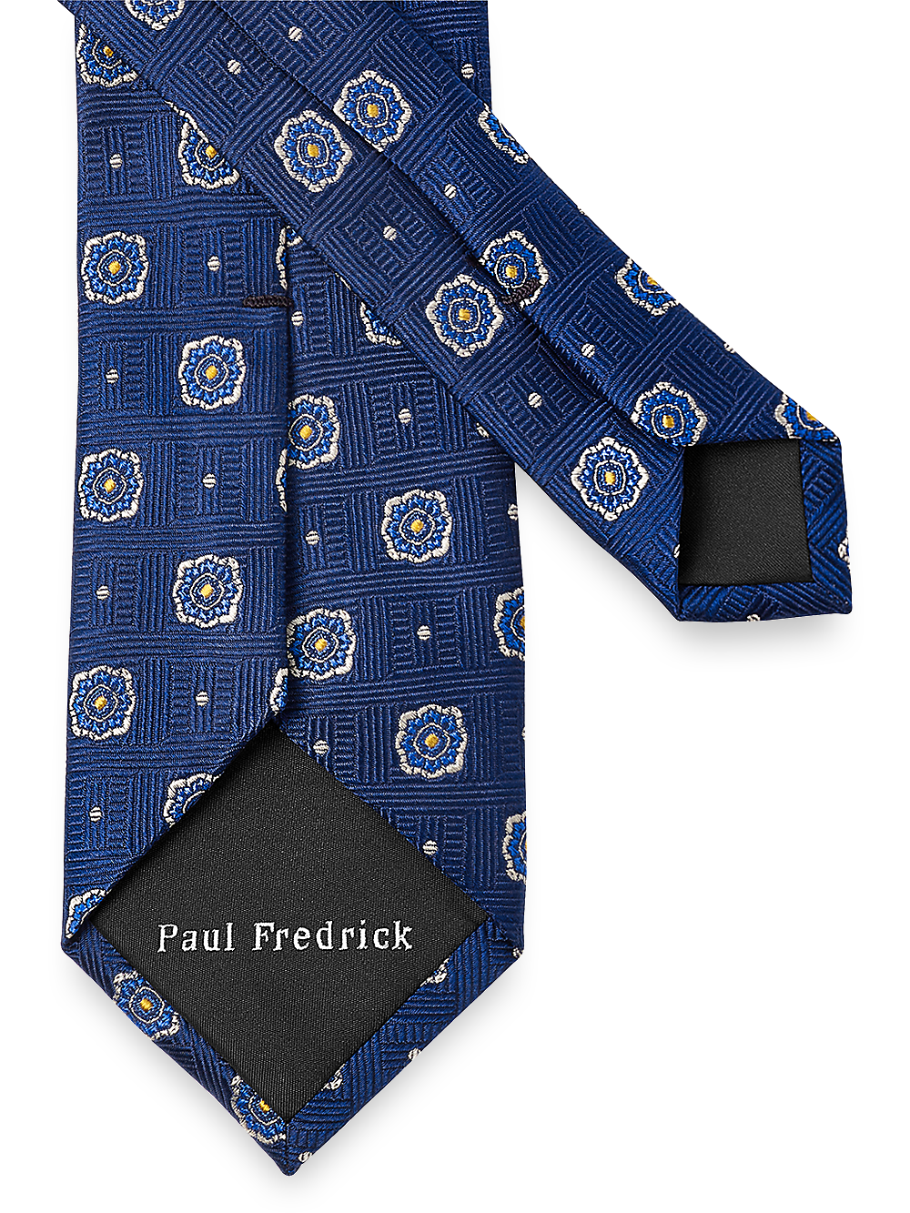 Alternate Image of Medallion Woven Silk Tie-2