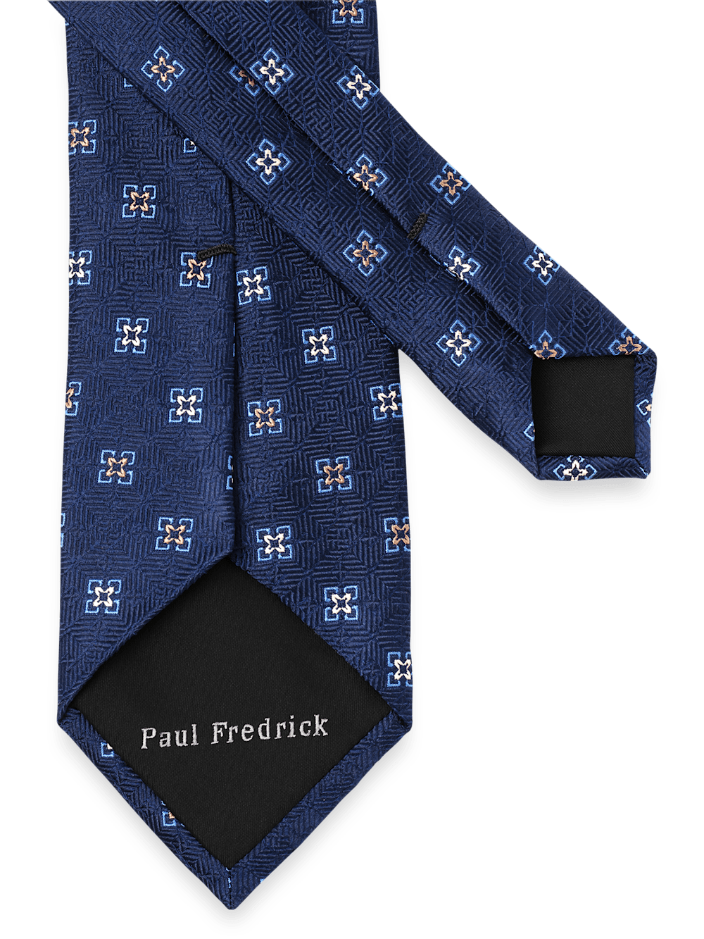 Alternate Image of Medallion Woven Silk Tie-2