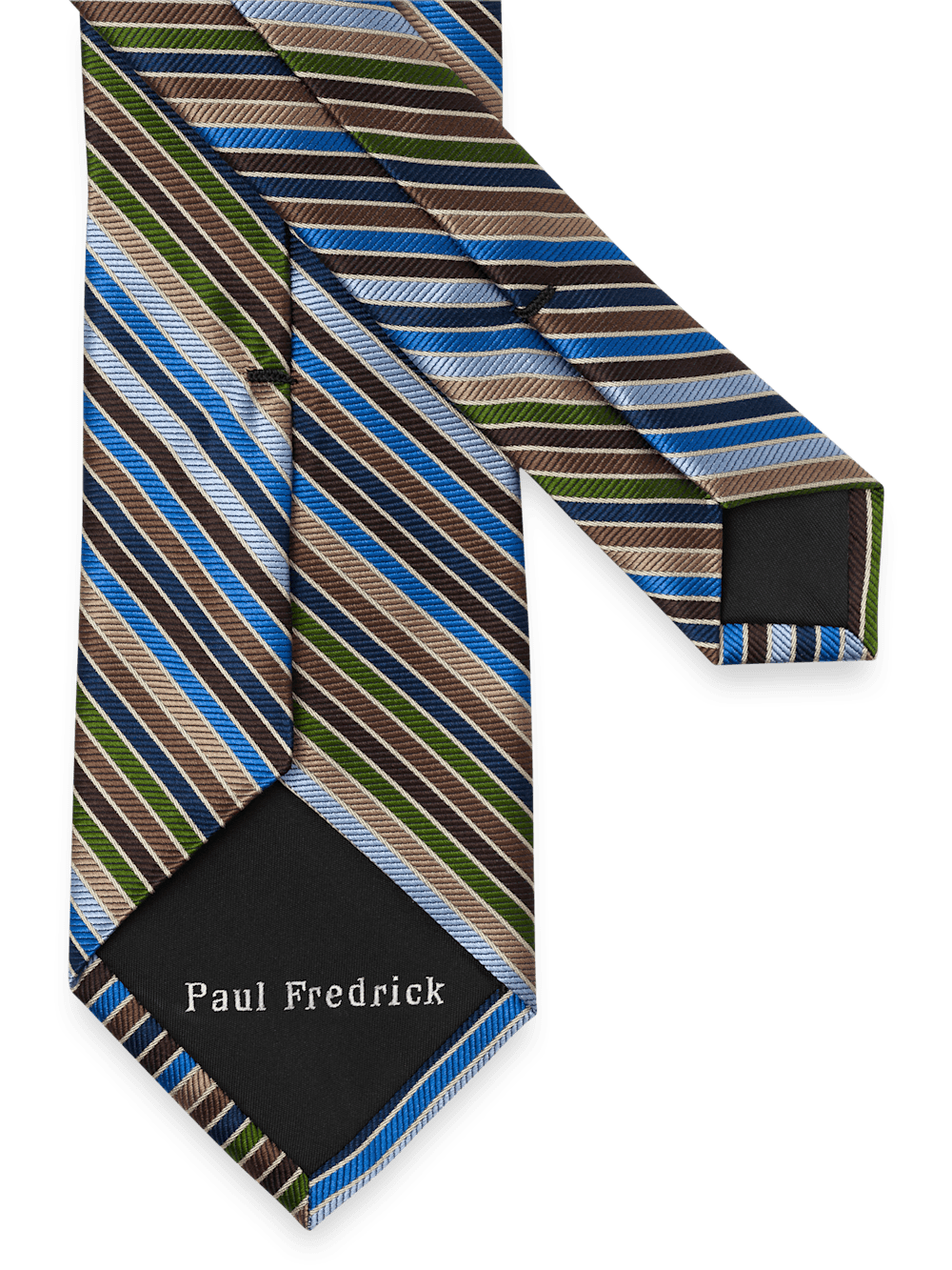 Alternate Image of Stripe Woven Silk Tie-2