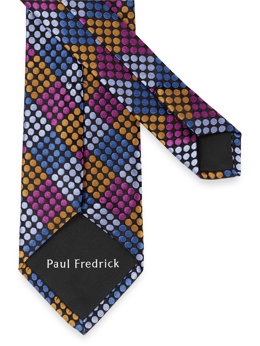 Alternate Image of Geometric Woven Silk Tie-2