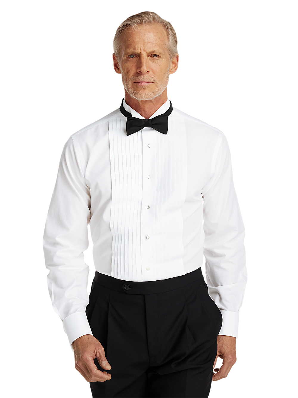 Alternate Image of Non-iron Cotton Tuxedo Shirt-1