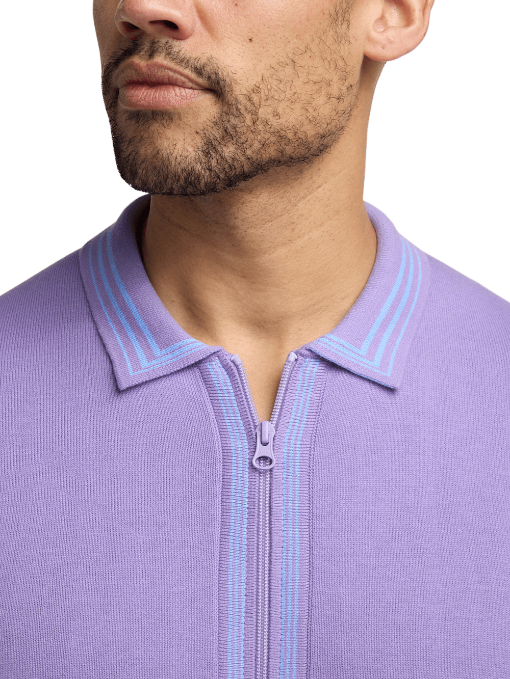 Alternate Image of Cotton Full Zip Polo-2