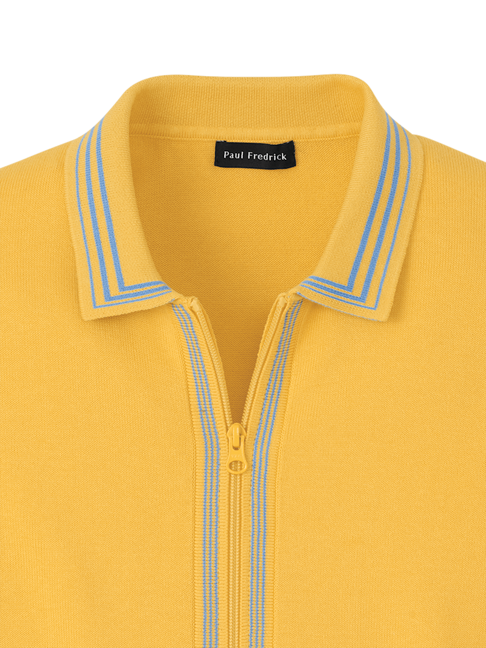 Alternate Image of Cotton Full Zip Polo-5