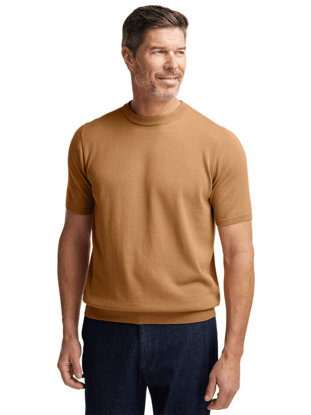 Alternate Image of Supima Cotton Crew Neck Sweater-1