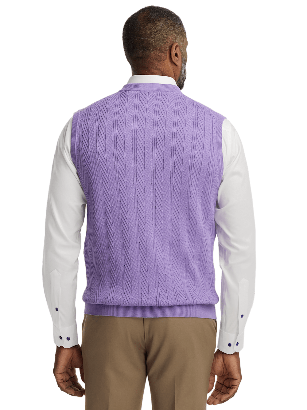 Alternate Image of Cotton V-neck Vest-4