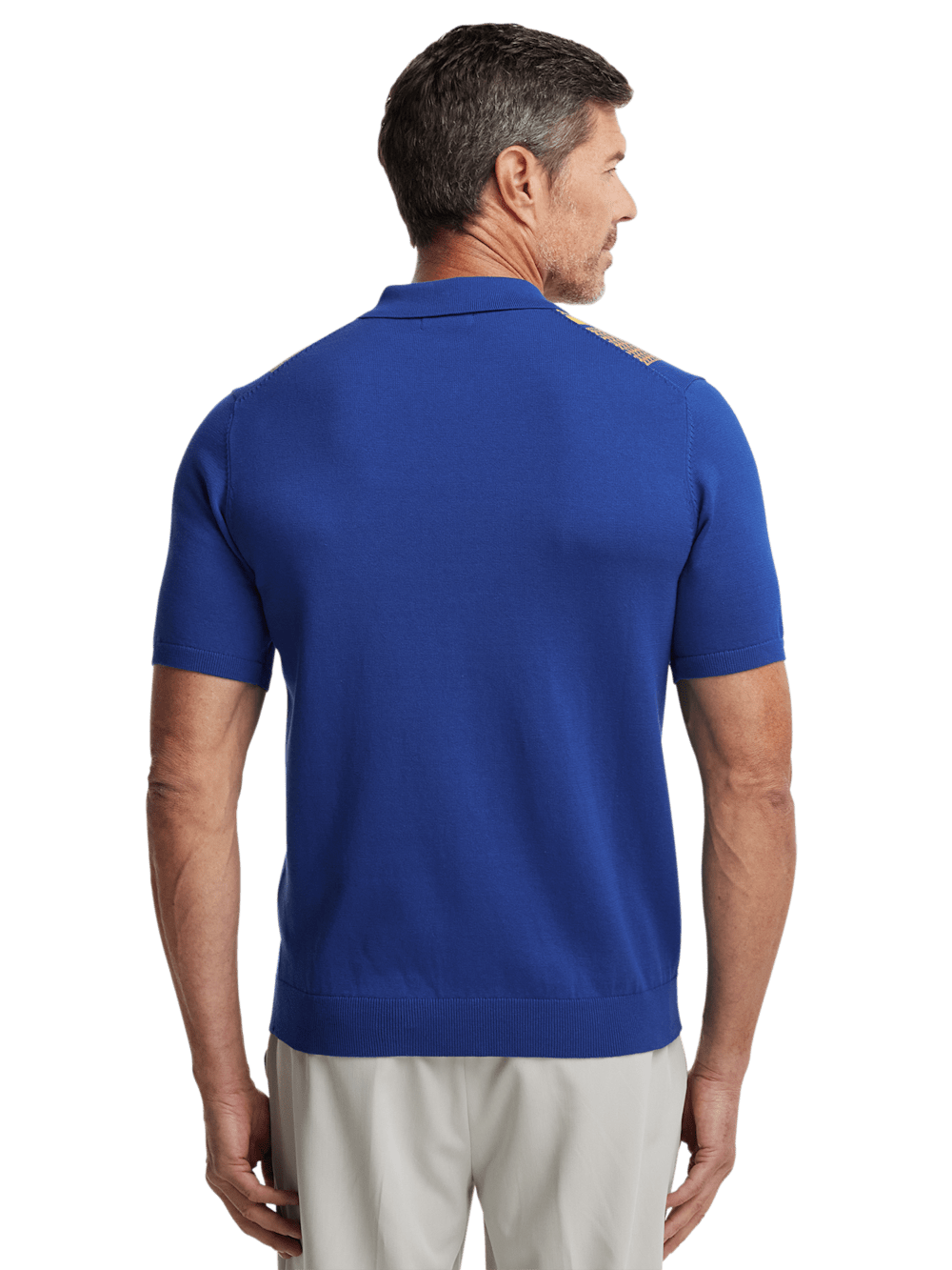 Alternate Image of Cotton Full Zip Polo-4