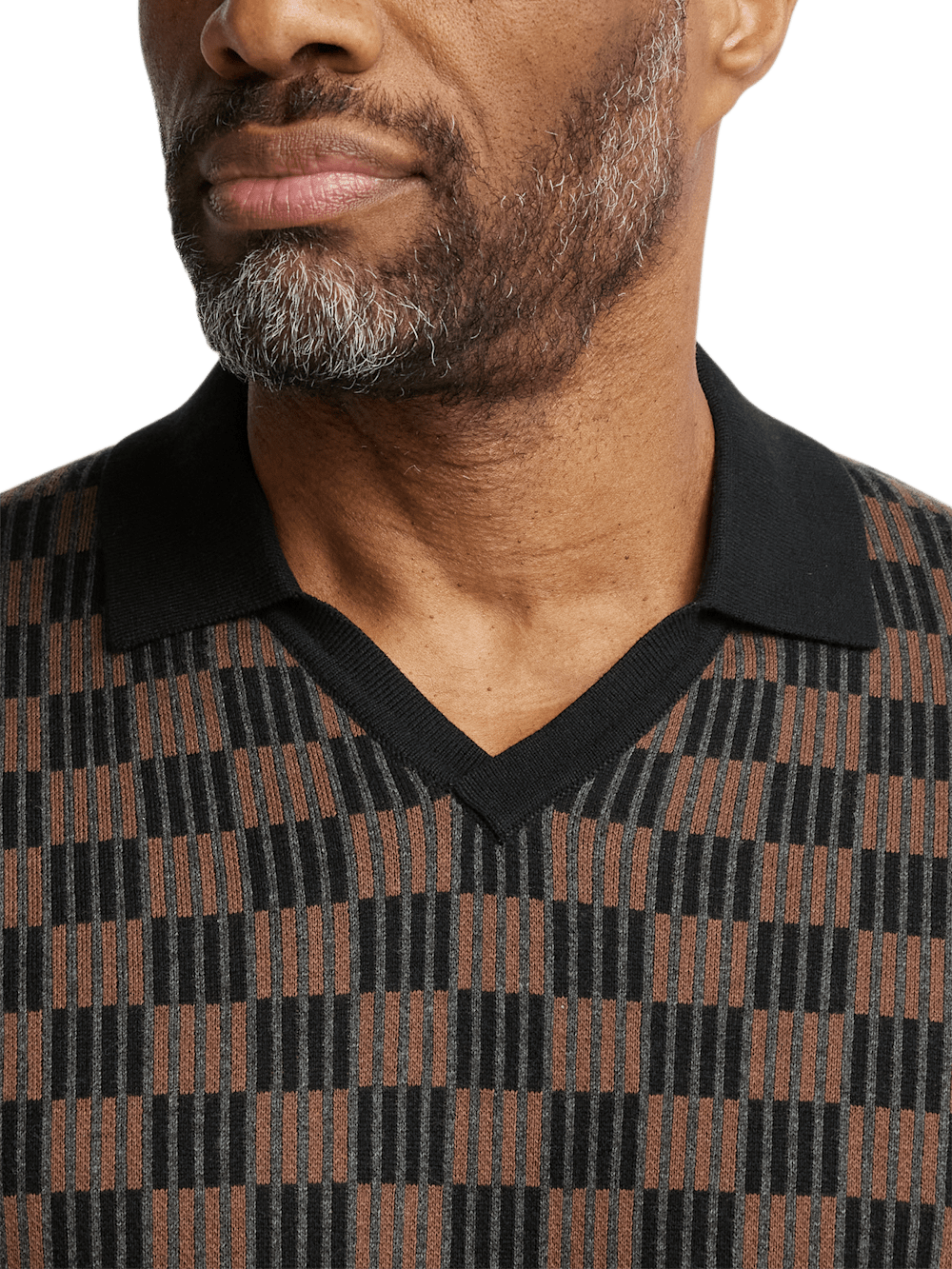 Alternate Image of Cotton V-neck Polo-2