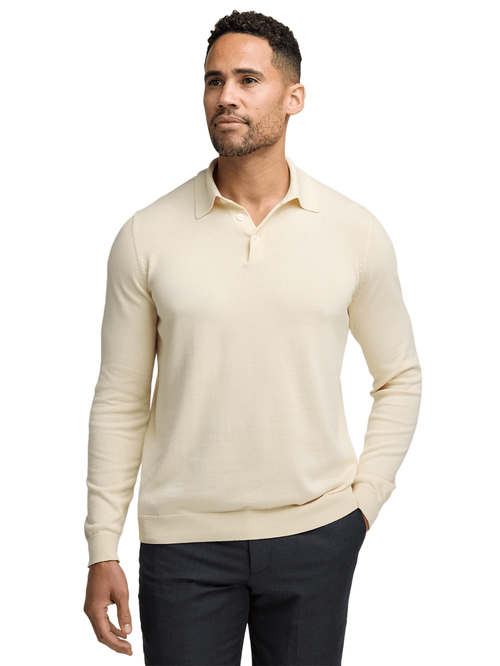 Alternate Image of Supima Cotton Three Button Polo-1