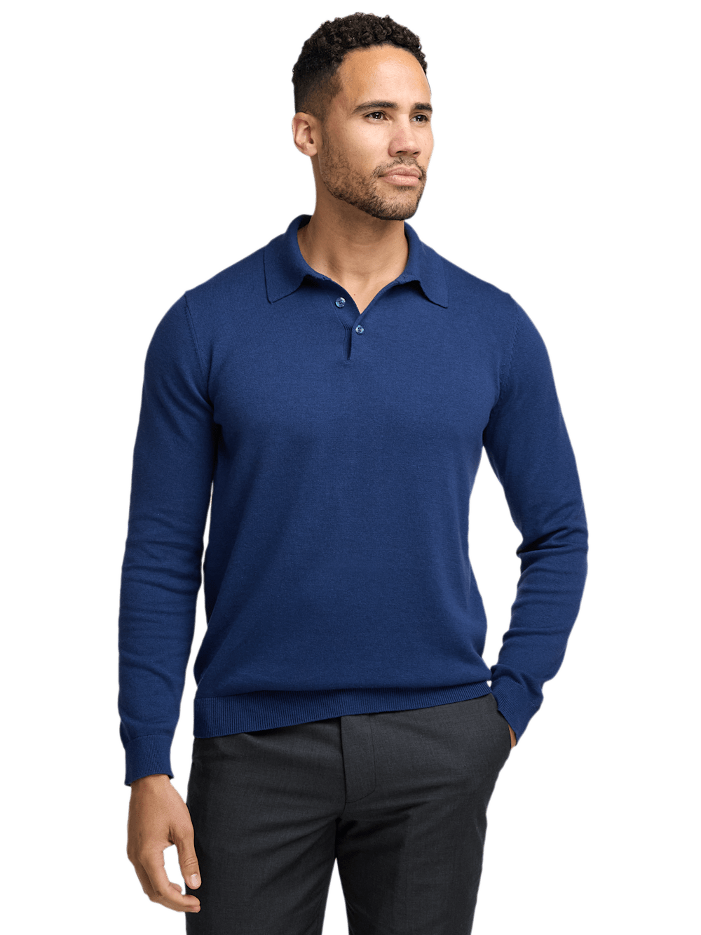 Alternate Image of Supima Cotton Three Button Polo-1