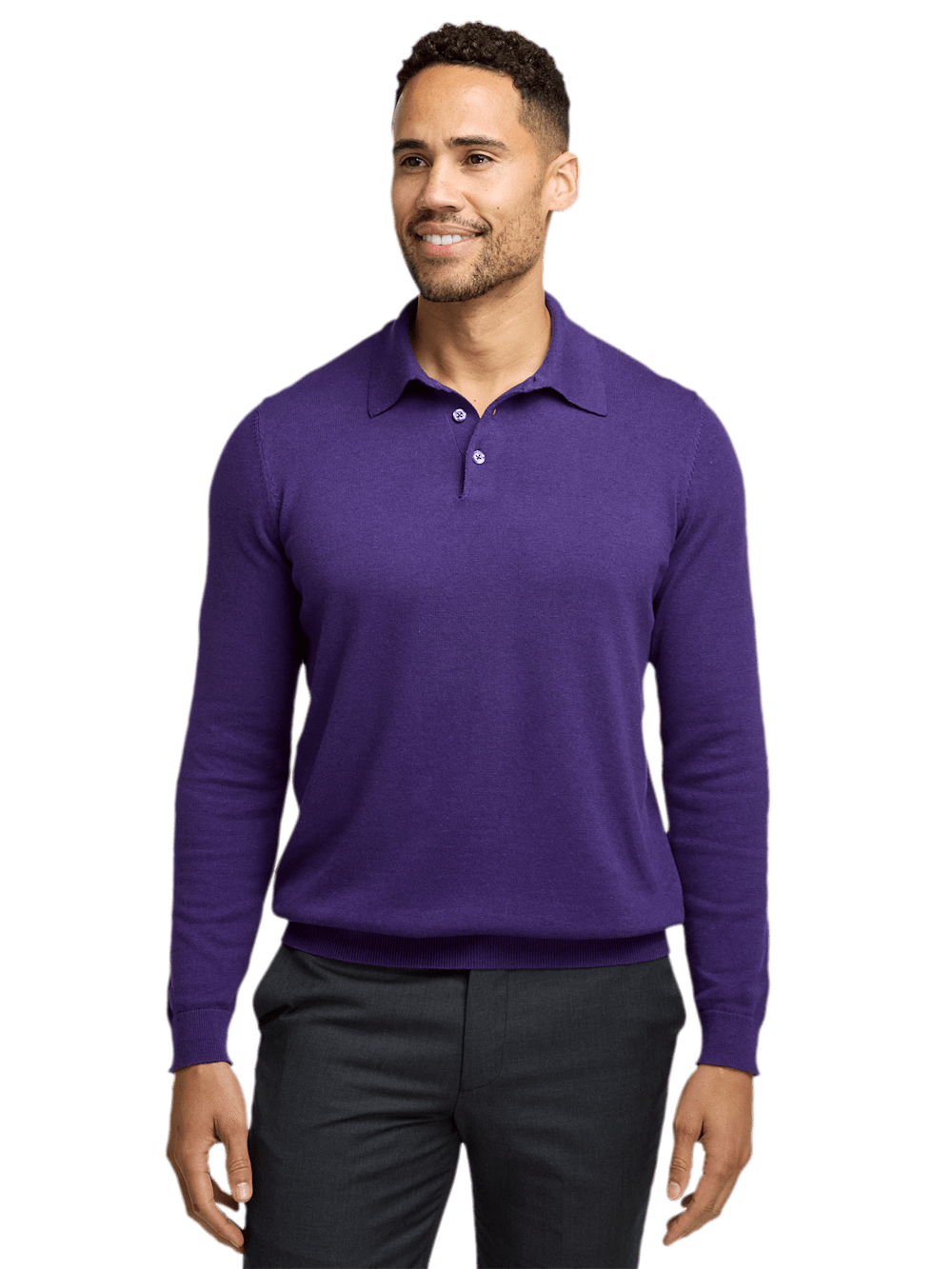 Alternate Image of Supima Cotton Three Button Polo-1