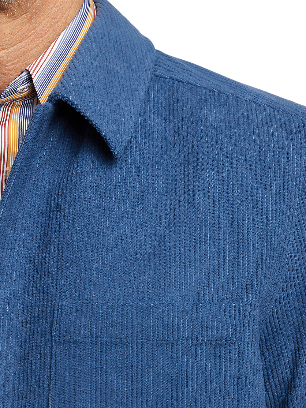 Alternate Image of Microfiber Corduroy Shirt Jacket-5