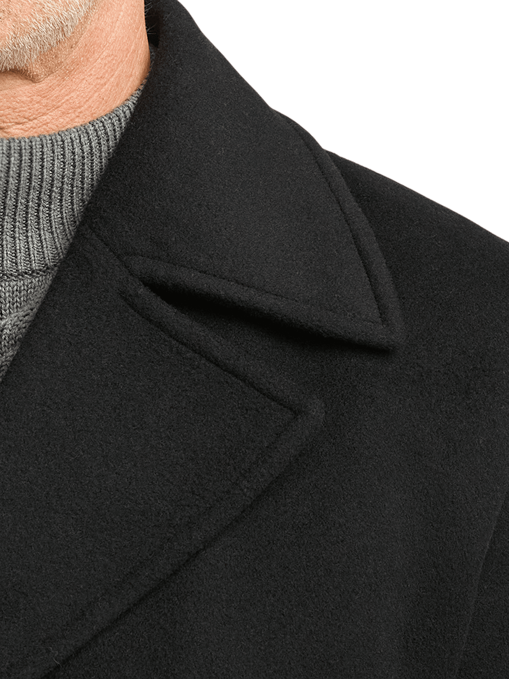 Alternate Image of Wool Double Breasted Topcoat-5